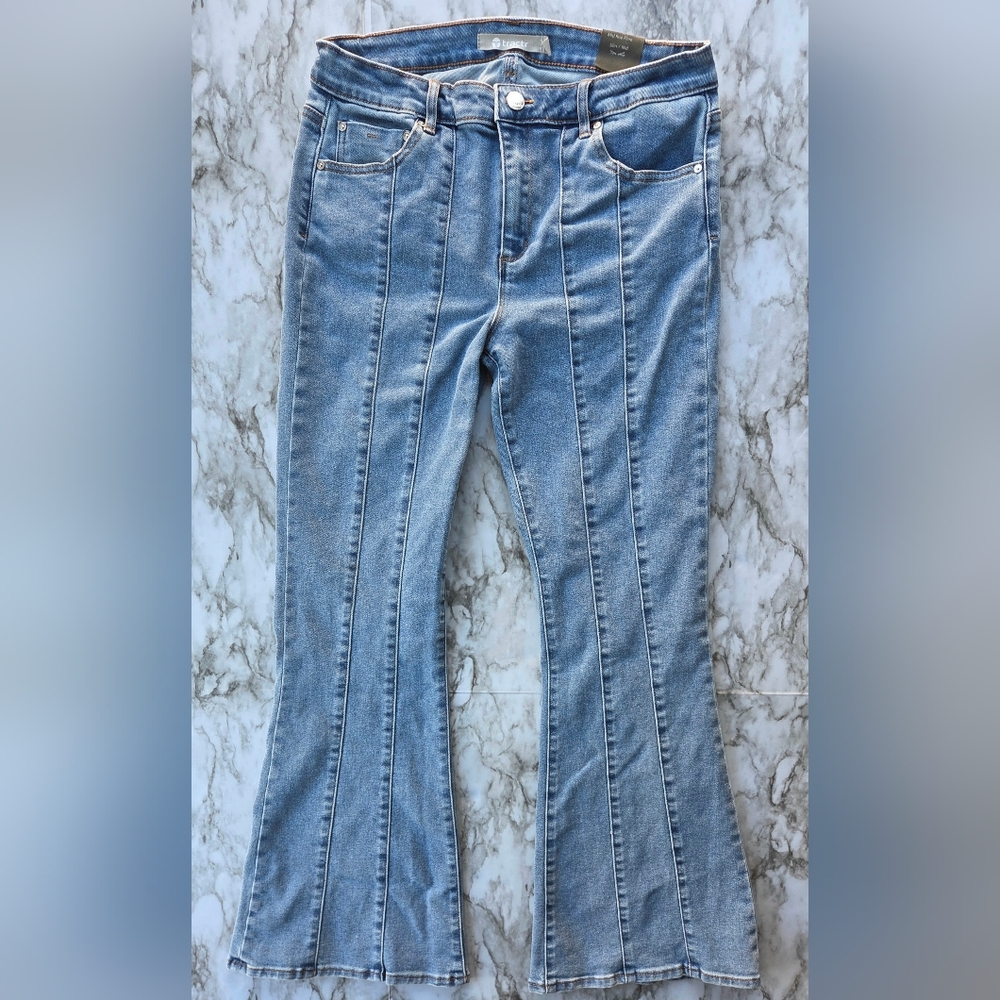 Tractr Light Blue Flare Jeans - Picture 3 of 14